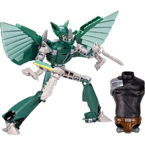 Transformers Toys EarthSpark Deluxe Class Terran Nightshade Action Figure, 5-Inch, Robot Toys for Kids Ages 6 and Up