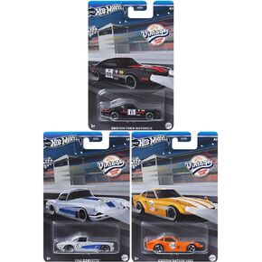 Hot Wheels 2024 Vintage Racing Club Set of 3 Diecast Vehicles from HRT81-956B Release Bundle