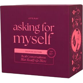 Asking for Myself Couples Game – 300 Conversation Cards for Deep Connection & Spicy Date Nights – Romantic Gift for Relationships, Anniversaries & Everyday Intimacy