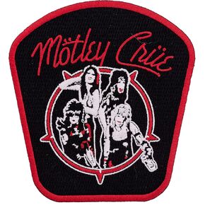 Desert Cactus Motley Crue Patch – Embroidered Iron On/Sew On Applique for Blazers, Jackets, Backpacks, Bags, Hats & Tactical Gear – (Design 7) (3 inch)