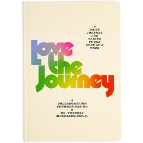 ban.do 280 Page Wellness Journal, Guided Journal for Self Care and Mindfulness, Daily Journal with Prompts for Mental Health, Love the Journey