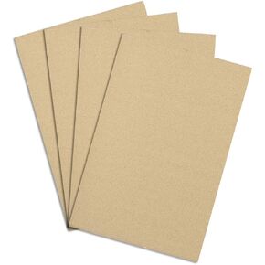 uxcell Corrugated Cardboard Filler Insert Sheet Pads 3-Layer 3mm x 10-Inch x 14-Inch for Packing, Mailing, and Crafts 4pcs