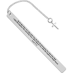 Christian Gifts for Women Men Bible Verse Gift So Do Not Fear Bookmark Baptism Gift Communion Gift Graduation Christmas Birthday Inspirational Religious Gift for Teen Girls Boys