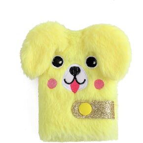 Lovely Animal Pocket Notebook Kids Mini Fluffy Plush Diary for Girls Cute Fuzzy Journal Drawing Writing Blank 160 Page in Kuwait