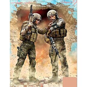 Master Box 24068 1/24 Modern War Series, kit No. 1. Our Route has Been Changed