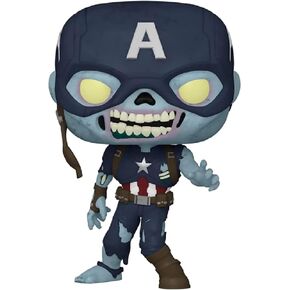 Funko Marvel What If...? Pop! Zombie Captain America #948 Exclusive