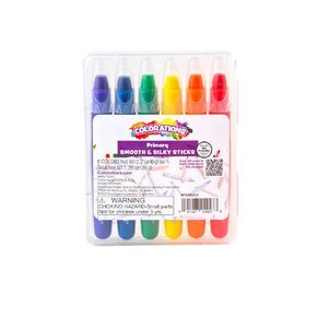 Colorations Smooth Silky Sticks, 18 Color Set