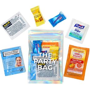 5 Pre-Filled Party Kit for Bachelorette Party Favors, Birthdays, Bridal Showers & Wedding Party Favors | 6 Pcs Premium Bulk Bachelorette Kit Supplies, Items & Bags for Adult Kit (5 Kits)