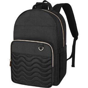 Navy Blue Backpack for Women,Backpack with Laptop Compartment,School Bag for Teens Girls, Travel Backpack Carry On, Nurse Teacher Computer Backpack, Water Resistant Daypack for College