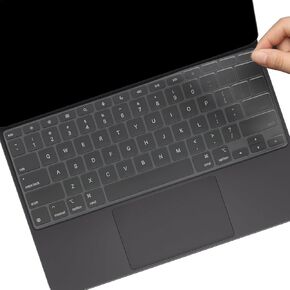 MUBUY Keyboard Cover for Apple M2 iPad Pro 12.9 2022 2021 2020 Release with Magic (6th 5th 4th Generation) Keyboard Protective Cover Skin-Black