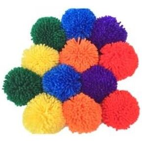 12-Pack 3.5" Yarn Balls / Soft Fleece Balls