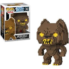 Funko Pop 8 Bit: Altered Beasts - Greek Warrior (Werewolf) Collectible Figure, Multicolor