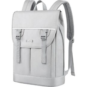 Laptop Backpack for Women, 15.6 Inch Expandable Wide Open Work Travel Backpack for Teacher Doctor, Airplane Approved College Bookbag,Anti Theft Water Resistant Daily Office Business Bag for Men