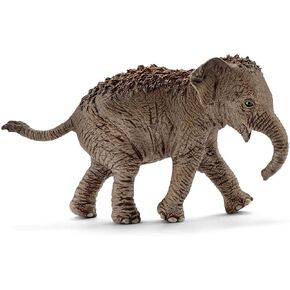 Schleich North America Asian Elephant Calf Figure, 7.9 x 3.0 cm
