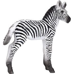 MOJO Zebra Foal Realistic International Wildlife Hand Painted Toy Figurine