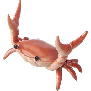 Crab Pen Holder,Cute Storage Rack Creative Desk Pen Stand Weightlifting Crabs Pen Rack Office Home Desktop Decoration Stationery Gift,Pencil Holders Desk Supplies Holders and Dispensers (Orange)