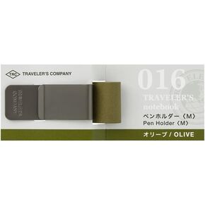 Traveler's Notebook Pen Holder, Medium, Olive 14465006