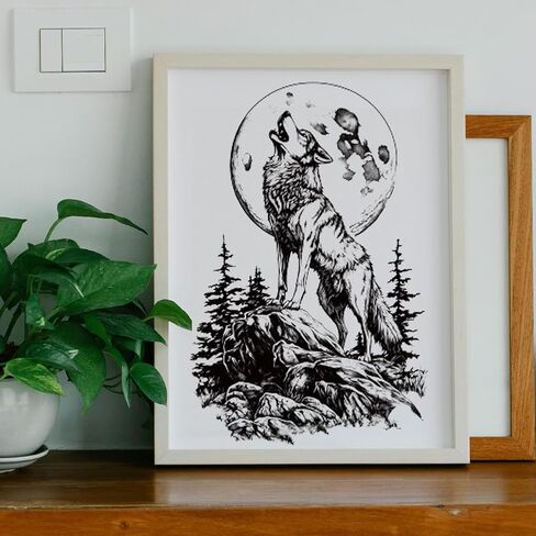 Rub on Transfer Decals for Furniture Crafts Decor 6"x12" Cherry Blossom and Bird, 3Pcs Waterproof UV DTF Transfer Sticker for Lingerie Chests Drawer Dresser Glass Porcelain Wood Plastic in Kuwait