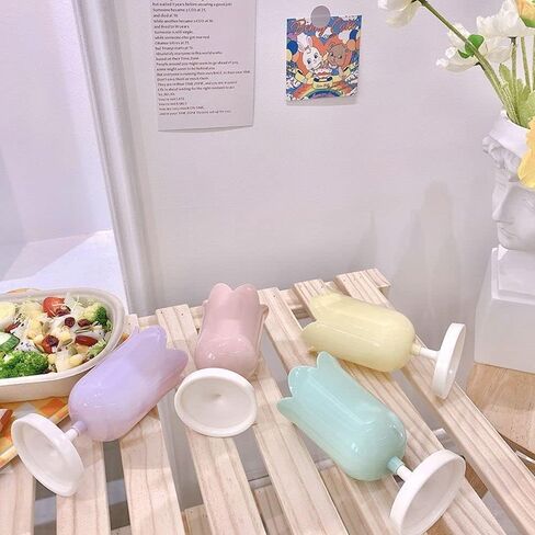 Purple Pen Holder for Desk, Plastic Tulip Pen Holder Girl Small Makeup Box Cute Stationery Organizer Pencil Stand Case Pencil Cups Desktop Decoration Pencil Holders Desk Supplies Holders in Saudi Arabia