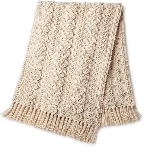 Noyiyu Caron One Pound Yarn - 2 Pack with Pattern Cards in Color (Off White) in Saudi Arabia