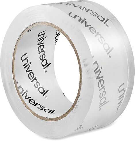 Universal Carton Sealing Tape, 2" x 55 Yards, 3" Core, Clear in Saudi Arabia