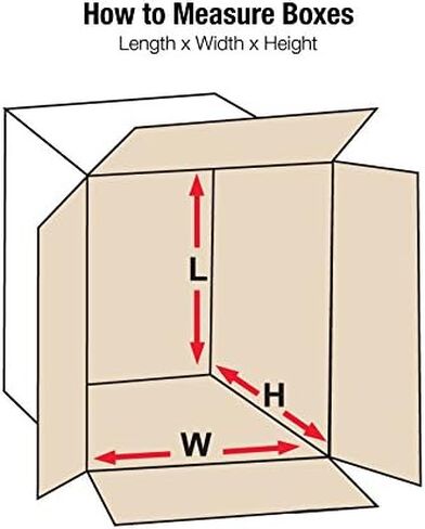 AVIDITI 11 3/4 x 8 3/4 x 8 3/4 Corrugated Cardboard Boxes, Small 11.75"L x 8.75"W x 8.75"H, Pack of 25 | Shipping, Packaging, Moving, Storage Box for Home or Business, Strong Wholesale Bulk Boxes in Saudi Arabia