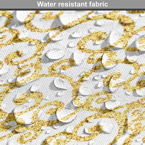 Ambesonne Floral Fabric by The Yard Abstract Clove Petals Vibrant Circular Essence Bouquet Design Decorative Fabric for Curtain Sofa Ottoman Kitchen Bench Quilts and Table Runner 1 Yard Reseda Green in Kuwait