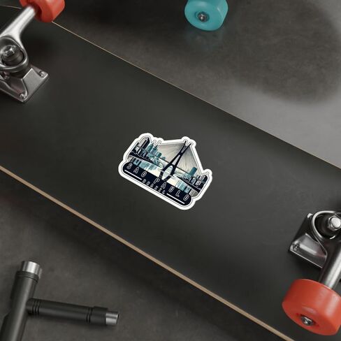 S„o Paulo Brazil Sticker Weatherproof Vintage Decal Vinyl Small Waterproof for Water Bottle Mug Passport Scrapbook Notebook Laptop Tumbler Skateboard Computer Phone 4" ID44990 in Saudi Arabia