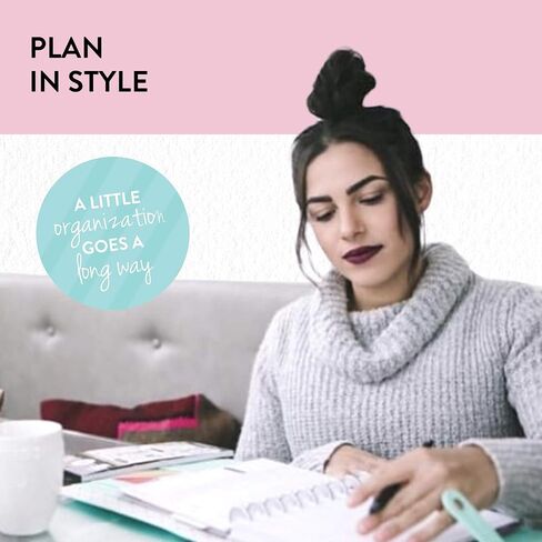 me & my BIG ideas Metal Expander Discs, Bright Pink - The Happy Planner Scrapbooking Supplies - Add Extra Pages, Notes & Artwork - Create More Space for Notebooks, Planners & Journals - Expander Size in Saudi Arabia