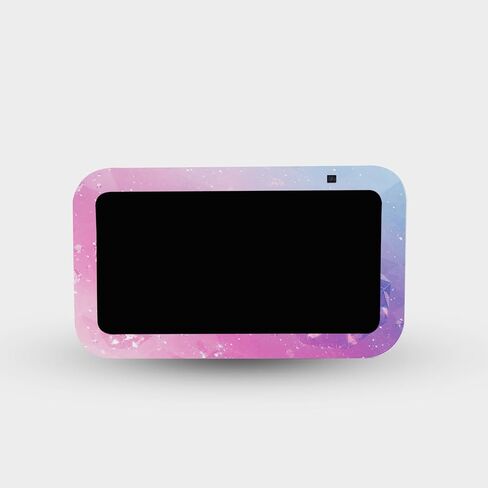 MightySkins Skin Compatible with Amazon Echo Show 5 (Gen 3) - Pastel Wave | Protective, Durable, and Unique Vinyl Decal wrap Cover | Easy to Apply, Remove, and Change Styles in Saudi Arabia