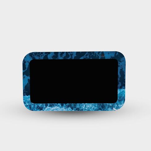 MightySkins Skin Compatible with Amazon Echo Show 5 (Gen 3) - Pastel Wave | Protective, Durable, and Unique Vinyl Decal wrap Cover | Easy to Apply, Remove, and Change Styles in Saudi Arabia