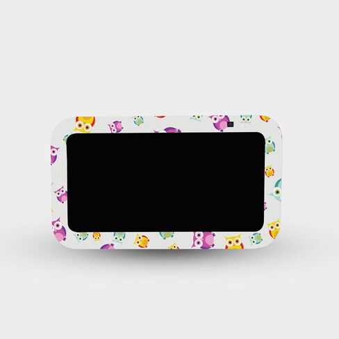 MightySkins Skin Compatible with Amazon Echo Show 5 (Gen 3) - Pastel Wave | Protective, Durable, and Unique Vinyl Decal wrap Cover | Easy to Apply, Remove, and Change Styles in Saudi Arabia