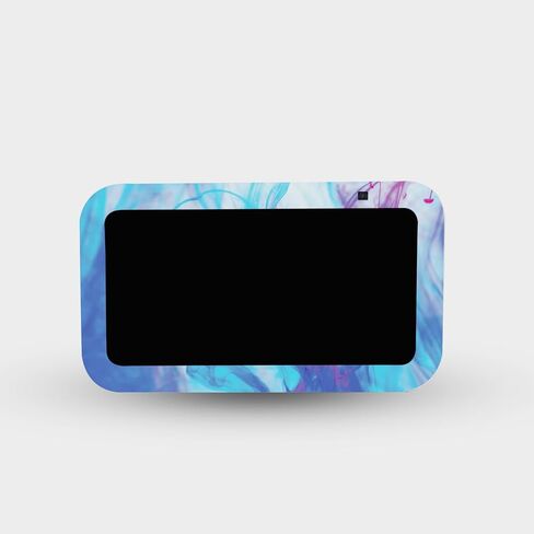 MightySkins Skin Compatible with Amazon Echo Show 5 (Gen 3) - Pastel Wave | Protective, Durable, and Unique Vinyl Decal wrap Cover | Easy to Apply, Remove, and Change Styles in Saudi Arabia