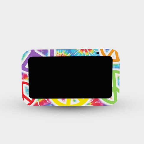 MightySkins Skin Compatible with Amazon Echo Show 5 (Gen 3) - Pastel Wave | Protective, Durable, and Unique Vinyl Decal wrap Cover | Easy to Apply, Remove, and Change Styles in Saudi Arabia