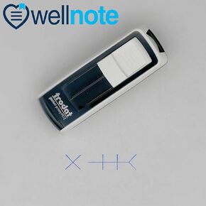 Medical Labs Fishbone Stamp by Wellnote (Deluxe)