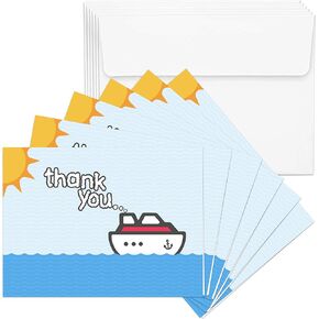 Cruise On Cruise Staff Thank You Cards from [6 Pack]