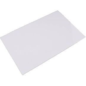 1 Piece Clay Foam Pad Foam Mats for Clay Crafts Clay Mat Nonstick Foam Sheet Non-Stick Foam Pad for Resin Clay Craft, White, 35 x 20cm