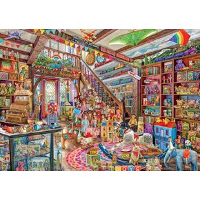 Ravensburger The Fantasy Toy Shop 1000 Piece Jigsaw Puzzle for Adults | Unique, Pieces | Anti-Glare Surface | FSC Certified, Eco-Friendly | Amazon Exclusive