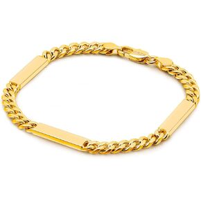 Men 6mm Miami Cuban Link Bracelet Rhodium Plated Hypoallergenic 925 Sterling Silver Fine Jewelry Hip Hop Cuff Chain Bangles For Women Teen Boy Birthday Gift in Kuwait