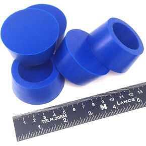 High Temp Masking Supply 1.875" X 2.203" #11 Hollow Silicone Plugs - 5 Pack