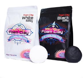 Air Dry - Foam Clay - 600g (White 600)