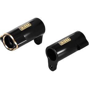 INJORA Black Coating Rear Axle Tubes for 1/24 RC Crawlers FMS FCX24M Upgrade
