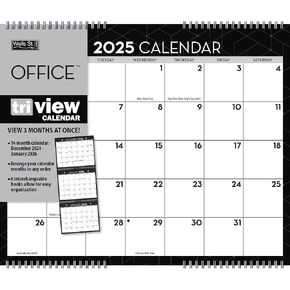 WSBL Office 2025 Tri-View Calendar (25997003501)