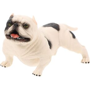 Toyvian Kids Kids Miniature Resin Figurine Dog Statue Fairy Tale Garden Decoration for Dog Theme Party Home Decor and Party Favors Kids Miniature Miniature