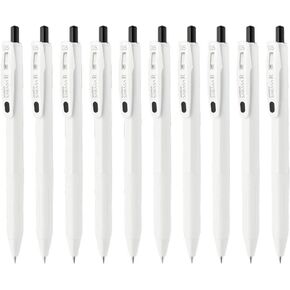 ZEBRA B-JJS29-R1-BK2 Gel Ballpoint Pen, Sarasa R, 0.4mm, Black, 10 Pens