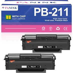 PB-211 Toner Cartridge Replacement for Pantum PB-211 PB211 PB-211EV PB211EV Compatible with P2502w P2500W P2500NW P2207 P2500 M6550 M6550W M6550N M6600 M6600W M6600N(2 Pack)