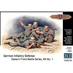 Masterbox 1/35 German Infantry Defense Eastern Front 1941-42 (5 Figures)