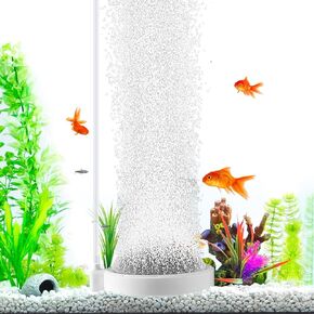 Aquarium air Stones, 2 Inch Nano Fish Tank Bubbler, High Dissolved Oxygen Air Diffuser Aerator for Air Pump Fish Tank Small Bucket and Hydroponics
