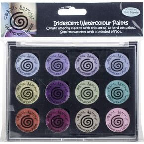 Cosmic Shimmer Iridescent Watercolor Palette Set 9-Frosted & Chic