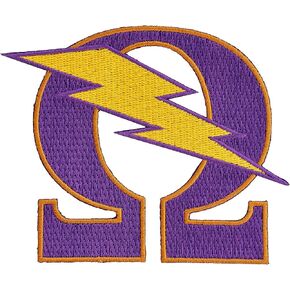 Desert Cactus Omega Psi Phi Patch – Embroidered Iron On/Sew On Applique for Blazers, Jackets, Backpacks, Bags, Hats & Tactical Gear – OPP Omega Ques (Design D)